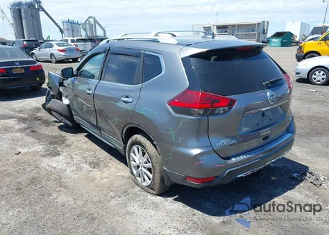 2017 Nissan Rogue Sv из США, поврежденный, VIN KNMAT2MV6HP540419